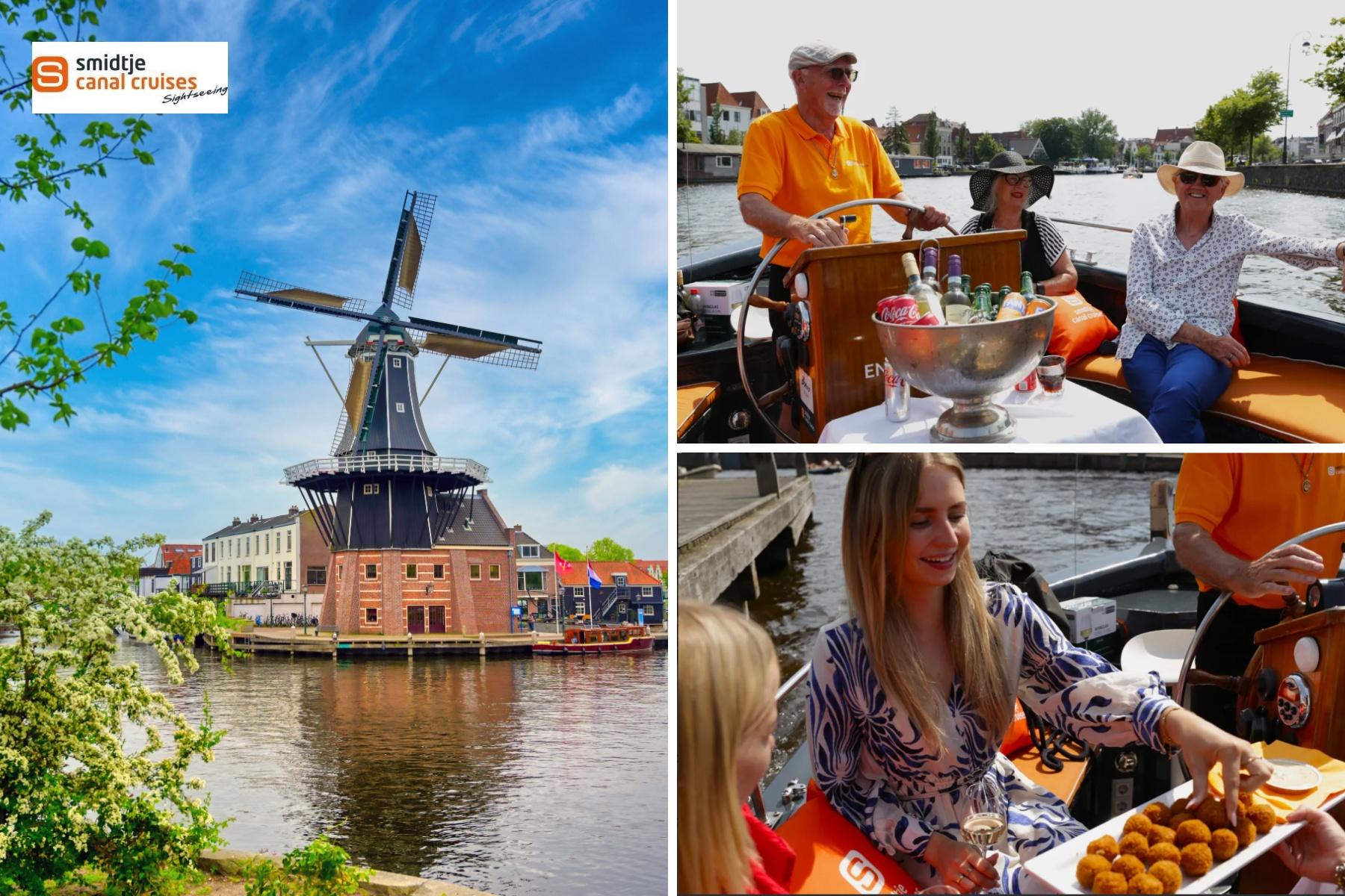 Borrelboot Haarlem - met bitterballen en onbeperkt drankjes (60 min)