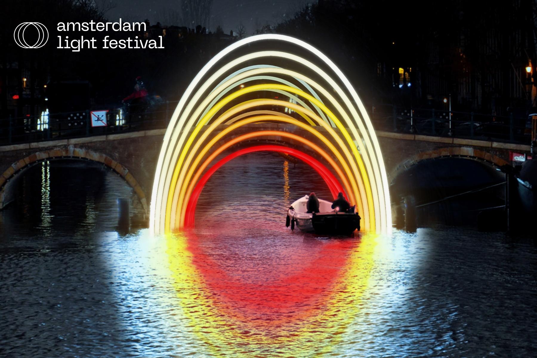 Rondvaart Amsterdam Light Festival