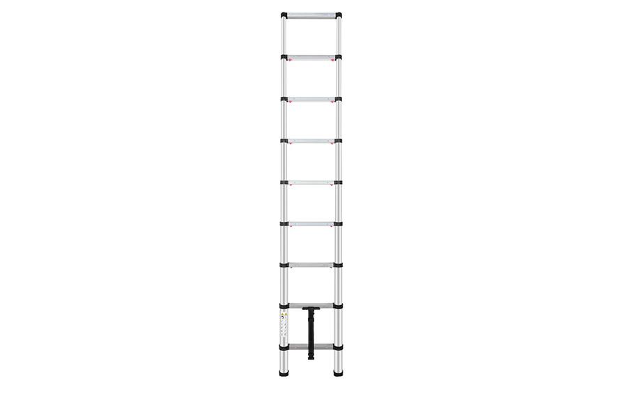 Telescoopladder met soft-close (hoogte: 2,6 m)