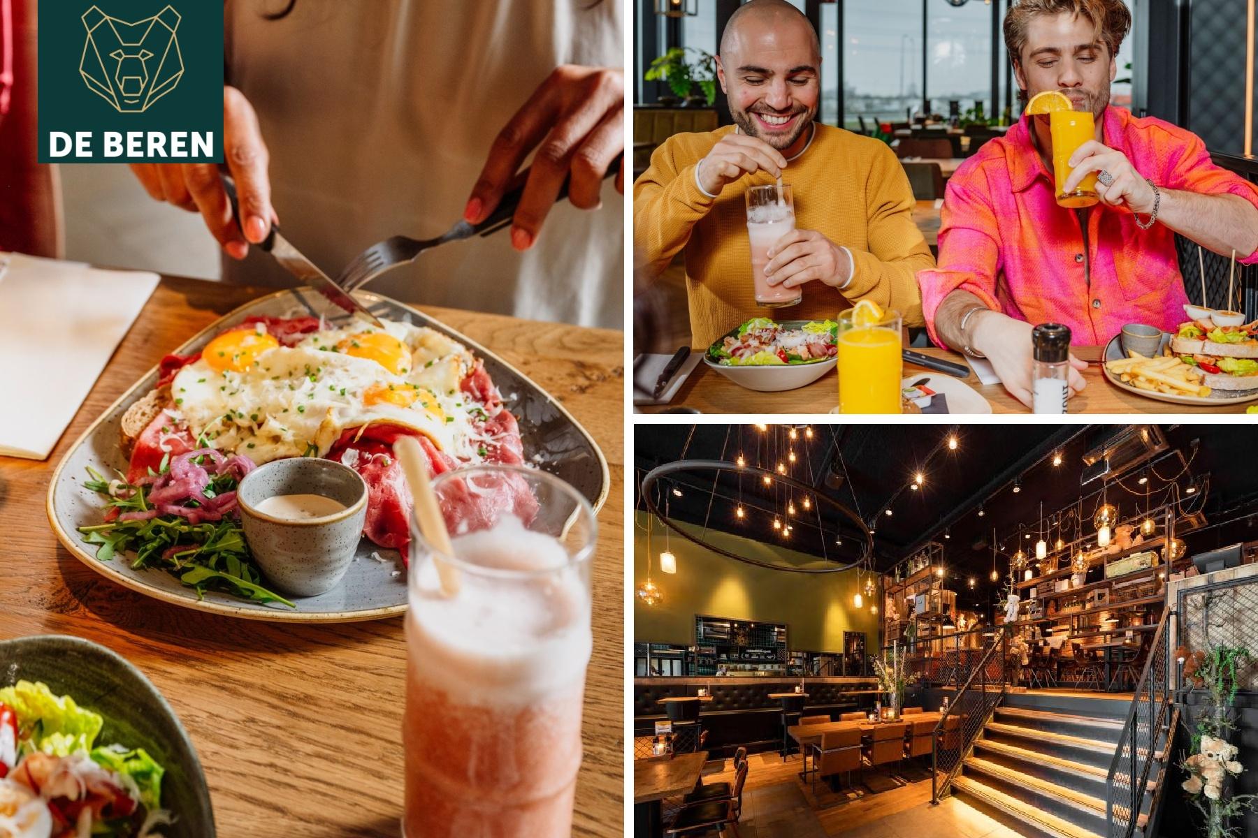 Lunchgerecht naar keuze bij Restaurant de Beren Haarlem