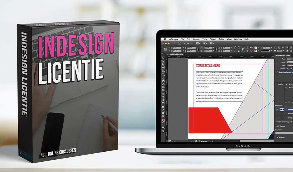 Adobe InDesign Licentie 2022