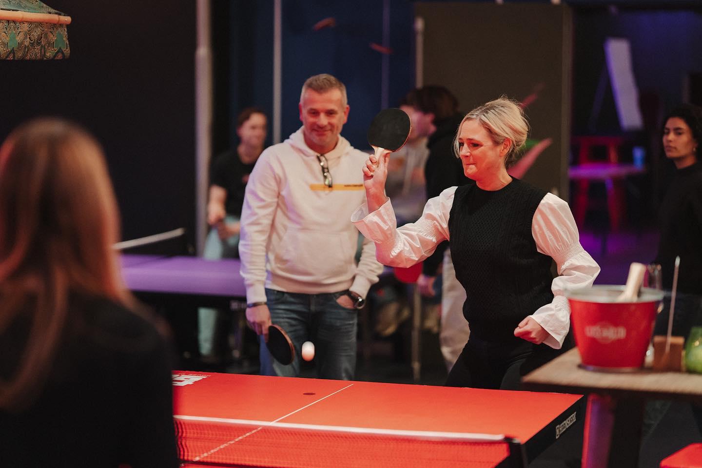 1 uur pingpongen bij PONG + evt. pitcher bier én snack naar keuze