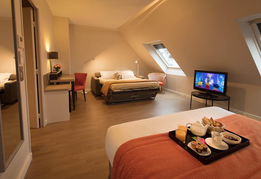 4*-hotel Montbriand nabij Parijs