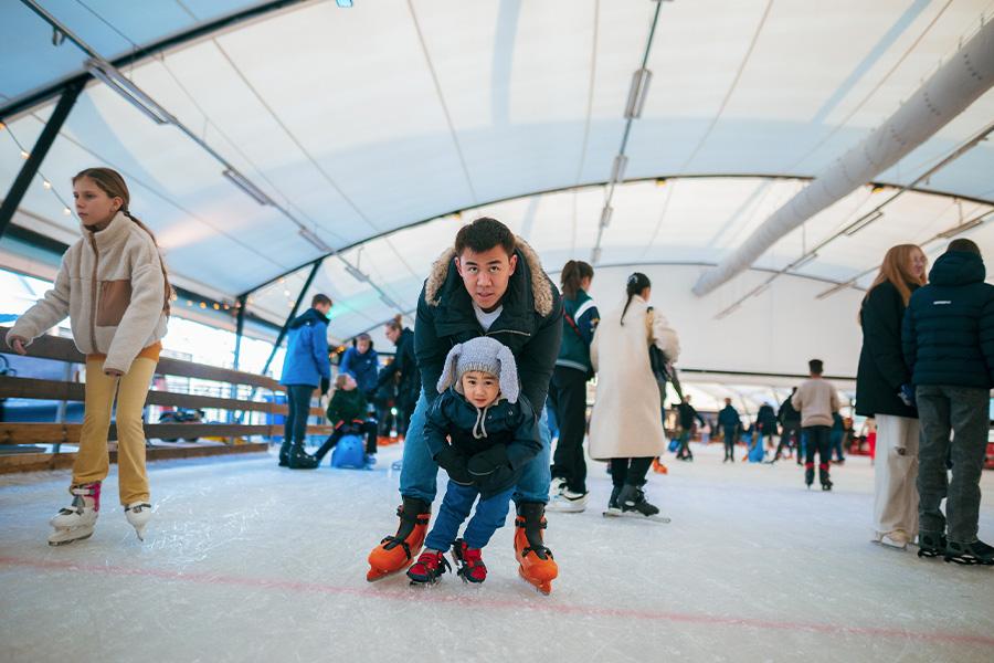 Schaatsen op Schaatsbaan Rotterdam (4 p.)