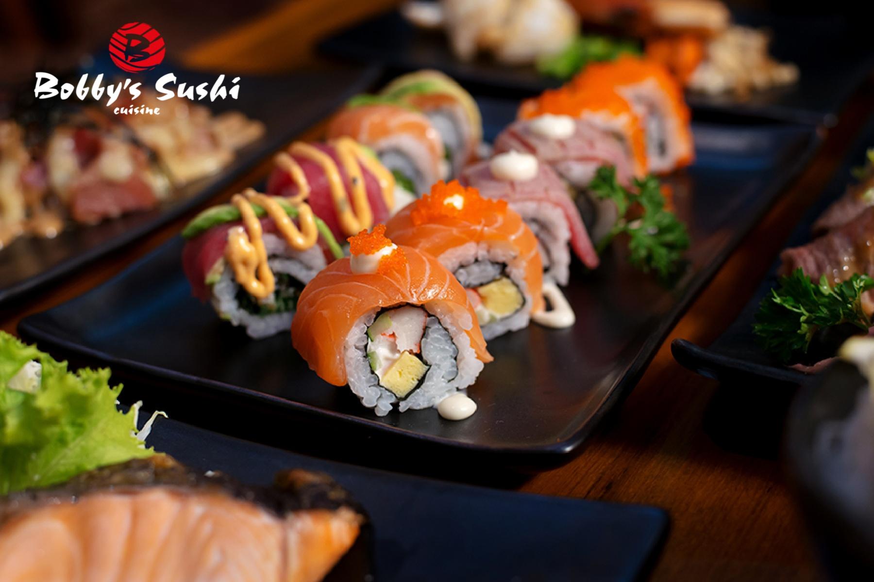 Afhalen: sushibox (40 stuks) van Bobby's Sushi